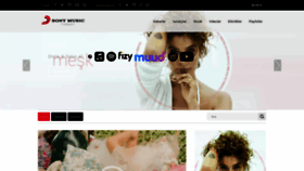 What Sonymusic.com.tr website looked like in 2019 (4 years ago)
