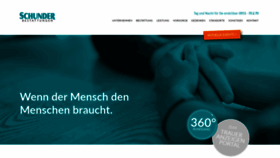 What Schunder-bestattungen.de website looked like in 2019 (4 years ago)