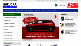 What Suzucar.com.br website looked like in 2019 (4 years ago)