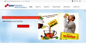 What Sonytrading.com.au website looked like in 2019 (4 years ago)