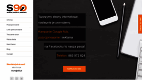 What S90.pl website looked like in 2019 (4 years ago)
