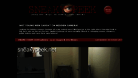 What Sneakypeak.net website looked like in 2019 (4 years ago)