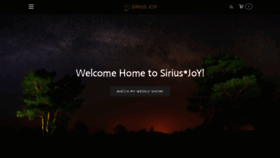 What Siriusjoy.tv website looked like in 2019 (4 years ago)