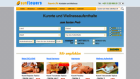 What Sunflowers-agency.de website looked like in 2019 (4 years ago)