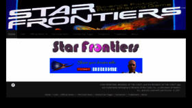 What Starfrontiers.com website looked like in 2019 (4 years ago)