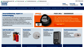 What Securitywebshop.nl website looked like in 2019 (4 years ago)