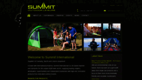 What Summitint.co website looked like in 2019 (4 years ago)