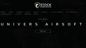 What Stock-armurerie.com website looked like in 2019 (4 years ago)