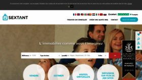 What Sextantfrance.fr website looked like in 2019 (4 years ago)