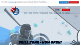 What Skillzone.ie website looked like in 2019 (4 years ago)