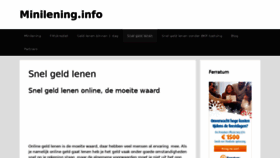 What Snelgeldlenenbkr.net website looked like in 2019 (4 years ago)