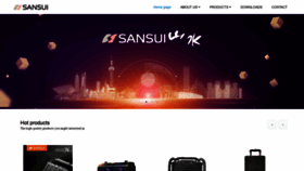 What Sansuisound.com website looked like in 2019 (4 years ago)