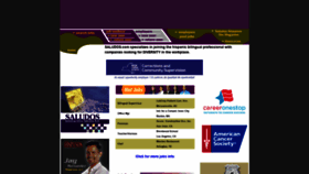 What Saludos.com website looked like in 2019 (4 years ago)