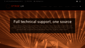 What Stage-uk.com website looked like in 2019 (4 years ago)