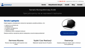 What Serwislodz.pl website looked like in 2019 (4 years ago)