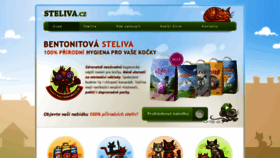 What Steliva.cz website looked like in 2019 (5 years ago)