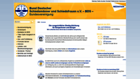 What Schiedsamt.de website looked like in 2019 (4 years ago)