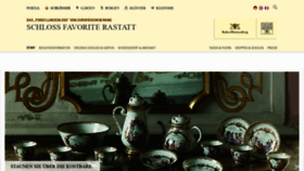 What Schloss-favorite-rastatt.de website looked like in 2019 (4 years ago)