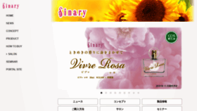 What Sinary.com website looked like in 2019 (4 years ago)