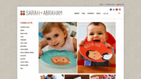 What Sarahandabraham.com website looked like in 2019 (4 years ago)