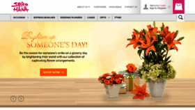 What Shirohanaflowers.com website looked like in 2019 (4 years ago)