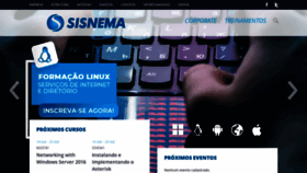 What Sisnema.com.br website looked like in 2019 (4 years ago)