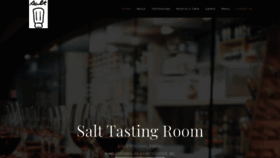 What Salttastingroom.com website looked like in 2019 (4 years ago)