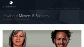 What Steerer.com website looked like in 2019 (4 years ago)