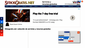 What Sitiosgratis.net website looked like in 2019 (4 years ago)