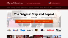 What Stepandrepeat.com website looked like in 2019 (6 years ago)