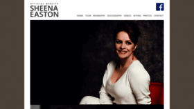 What Sheenaeaston.com website looked like in 2019 (4 years ago)