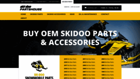 What Skidoopartshouse.com website looked like in 2019 (4 years ago)