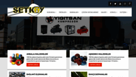 What Setkay.com.tr website looked like in 2019 (5 years ago)