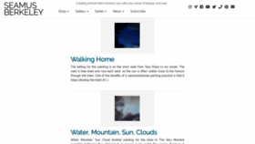 What Seamusberkeley.com website looked like in 2019 (4 years ago)