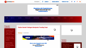 What Soppeng.info website looked like in 2019 (4 years ago)