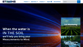 What Stevenswater.com website looked like in 2019 (4 years ago)