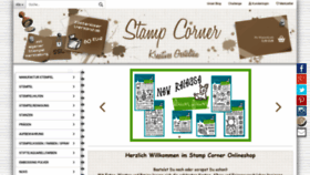 What Stampcorner.de website looked like in 2019 (4 years ago)