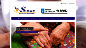 What Sisae.es website looked like in 2019 (4 years ago)