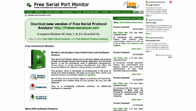 What Serial-port-monitor.com website looked like in 2019 (4 years ago)
