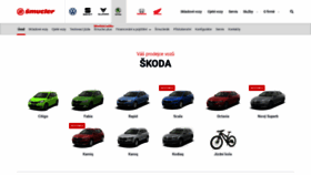 What Skoda.smucler.cz website looked like in 2019 (4 years ago)