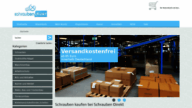 What Schrauben-direkt.com website looked like in 2019 (4 years ago)