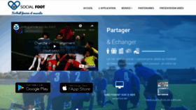 What Socialfoot.fr website looked like in 2019 (4 years ago)