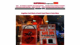 What Supermall.com website looked like in 2019 (4 years ago)