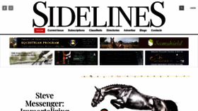 What Sidelinesnews.com website looked like in 2019 (4 years ago)