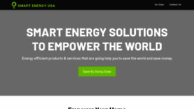 What Smartenergyusa.com website looked like in 2019 (4 years ago)