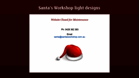 What Santasworkshop.com.au website looked like in 2019 (4 years ago)