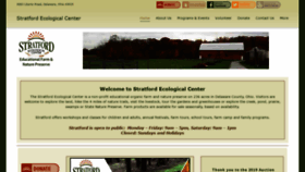 What Stratfordecologicalcenter.org website looked like in 2019 (4 years ago)