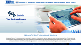 What Shivitsolutions.com website looked like in 2019 (4 years ago)