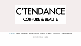 What Salon-ctendance.com website looked like in 2019 (4 years ago)