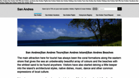 What Sanandres.ca website looked like in 2019 (4 years ago)